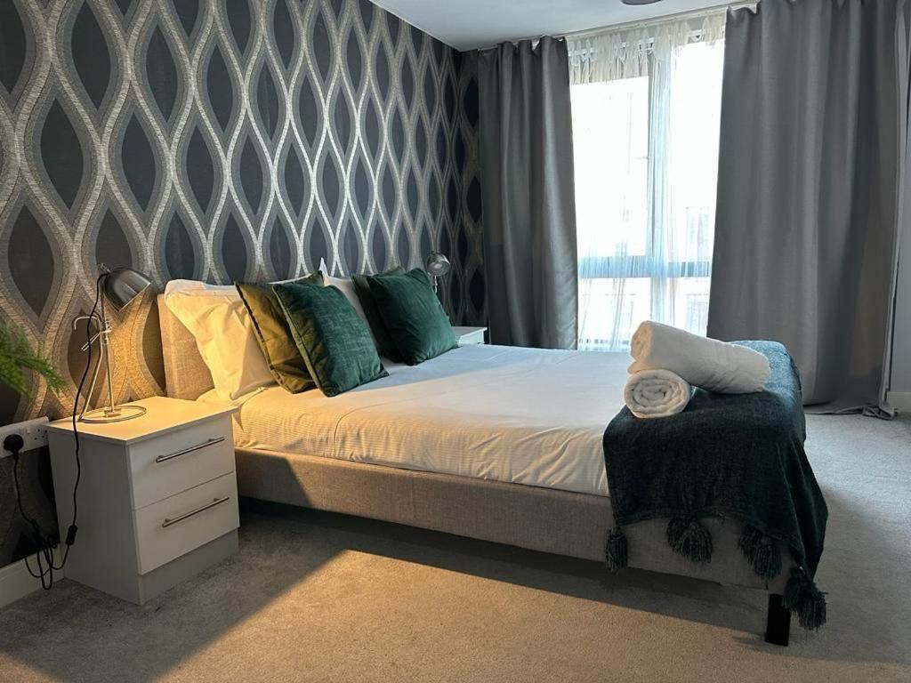 Luxury 9Ine Beautiful Bull Ring Apartment Free Parking Birmingham Dış mekan fotoğraf