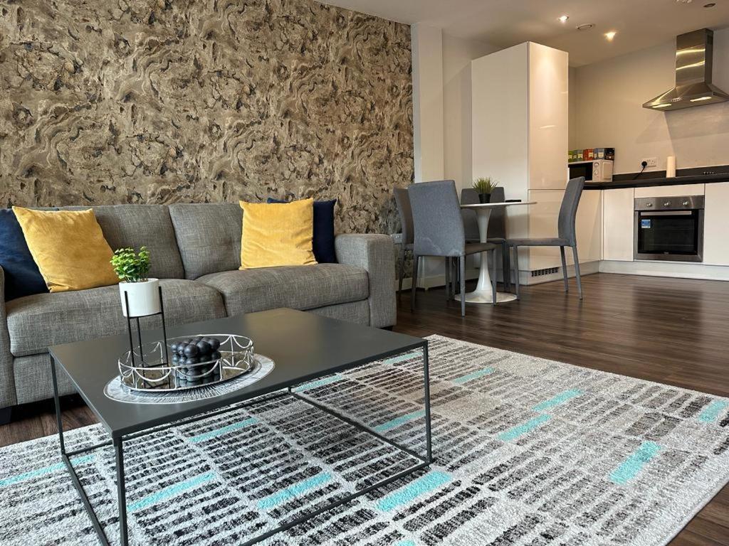 Luxury 9Ine Beautiful Bull Ring Apartment Free Parking Birmingham Dış mekan fotoğraf